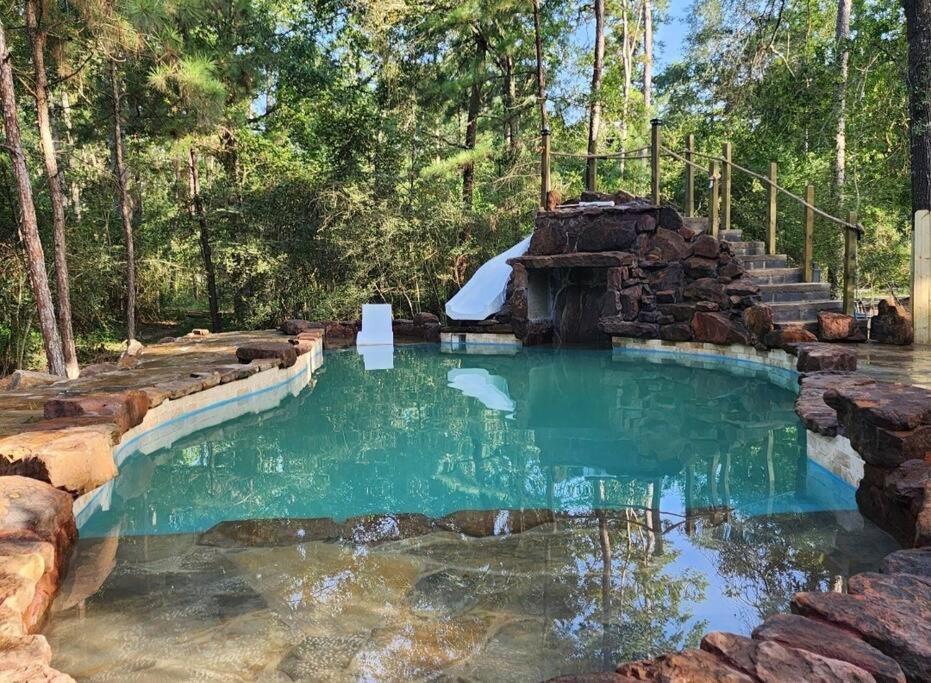 Waterfront Houston Hide Out In A Magical Forest Waller Exteriér fotografie